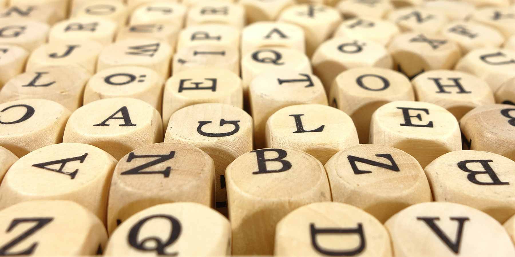 lots of letters