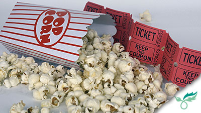 popcorn spilling