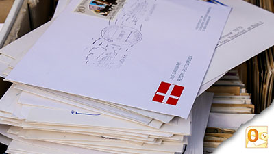 pile of letters