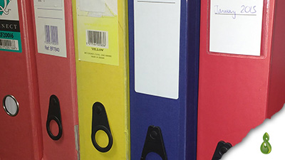 Files with mahara logo