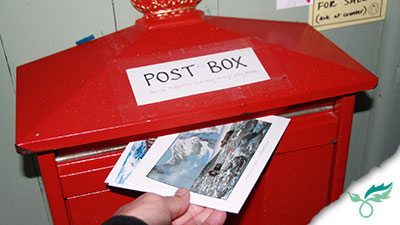 posting a letter