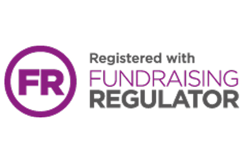 Registered with fundraising regulator logo