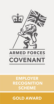 Armed Forces Covenant Gold Award 2020