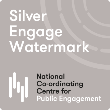 Silver Engage Watermark logo