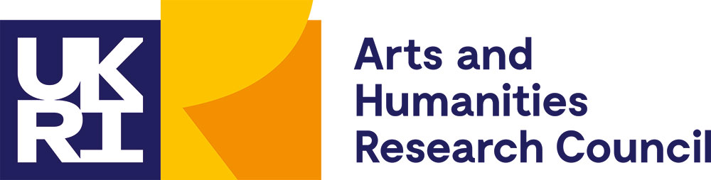 UKRI Arts and Humanities Research Council logo.