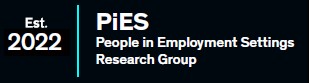 PiES (People in Employment Settings) logo