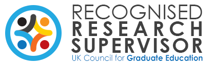 UK Council for Graduate Education Recognised Research Supervisor logo