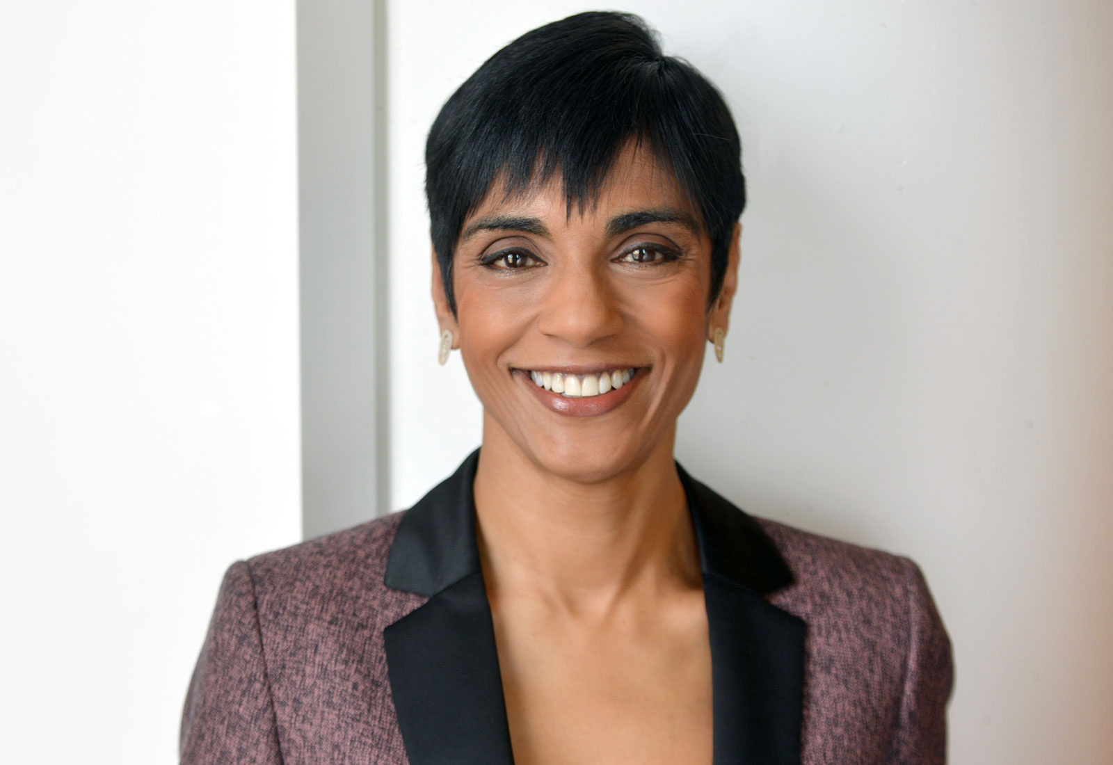 Close up profile headshot of Reeta Chakrabarti