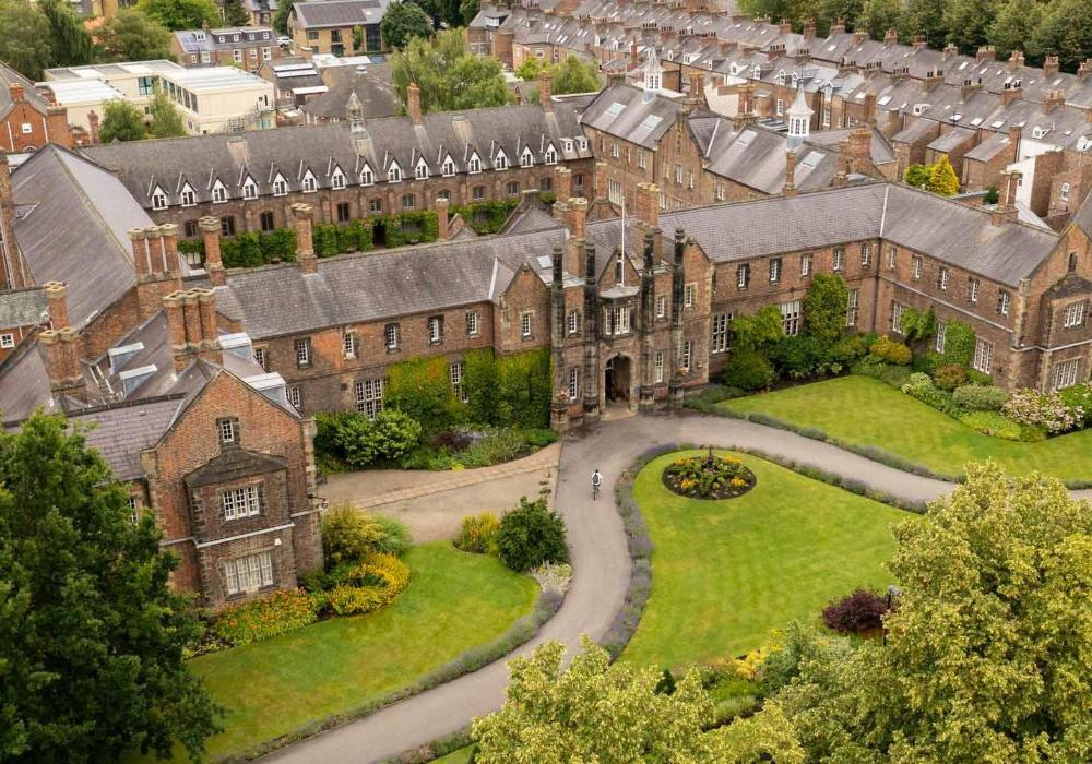 Aerial view of Lord Mayor's Walk
