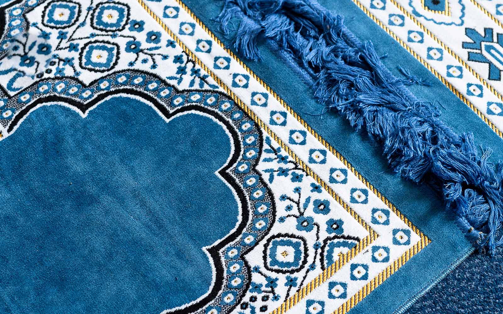 Prayer mat in Muslim Prayer Room