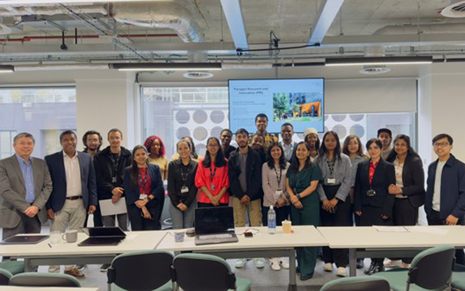 Attendees of the Beyond the Classroom event at the York St John University London Campus.