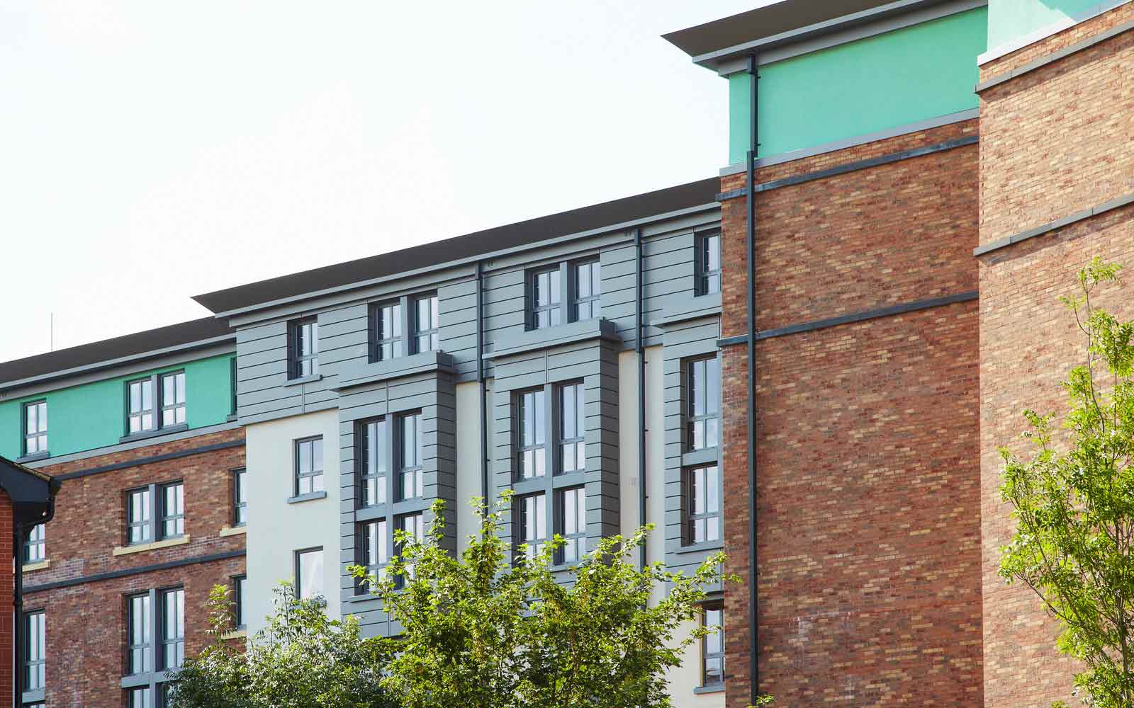 Exterior of St John Central accommodation site.