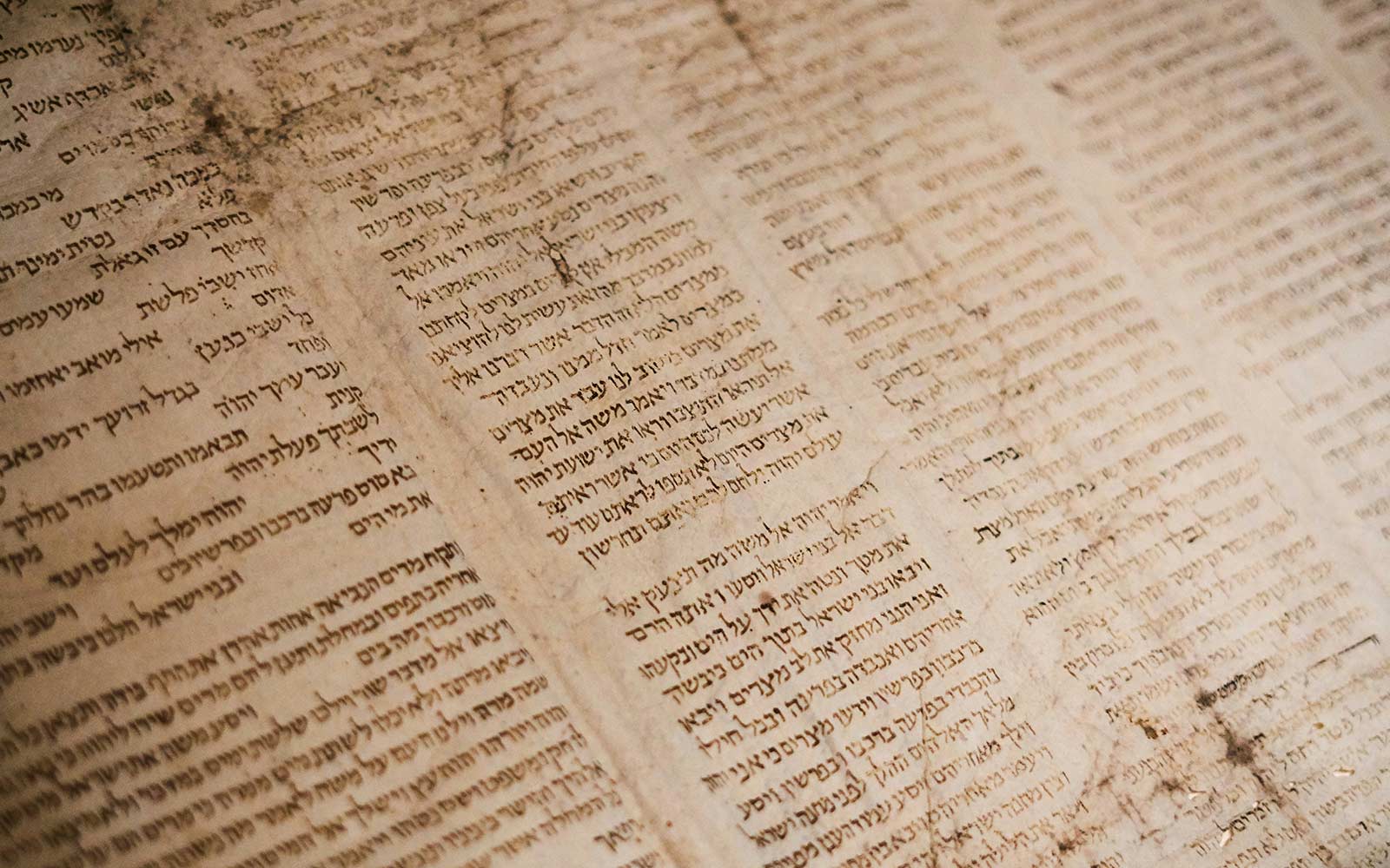 A page from the Torah