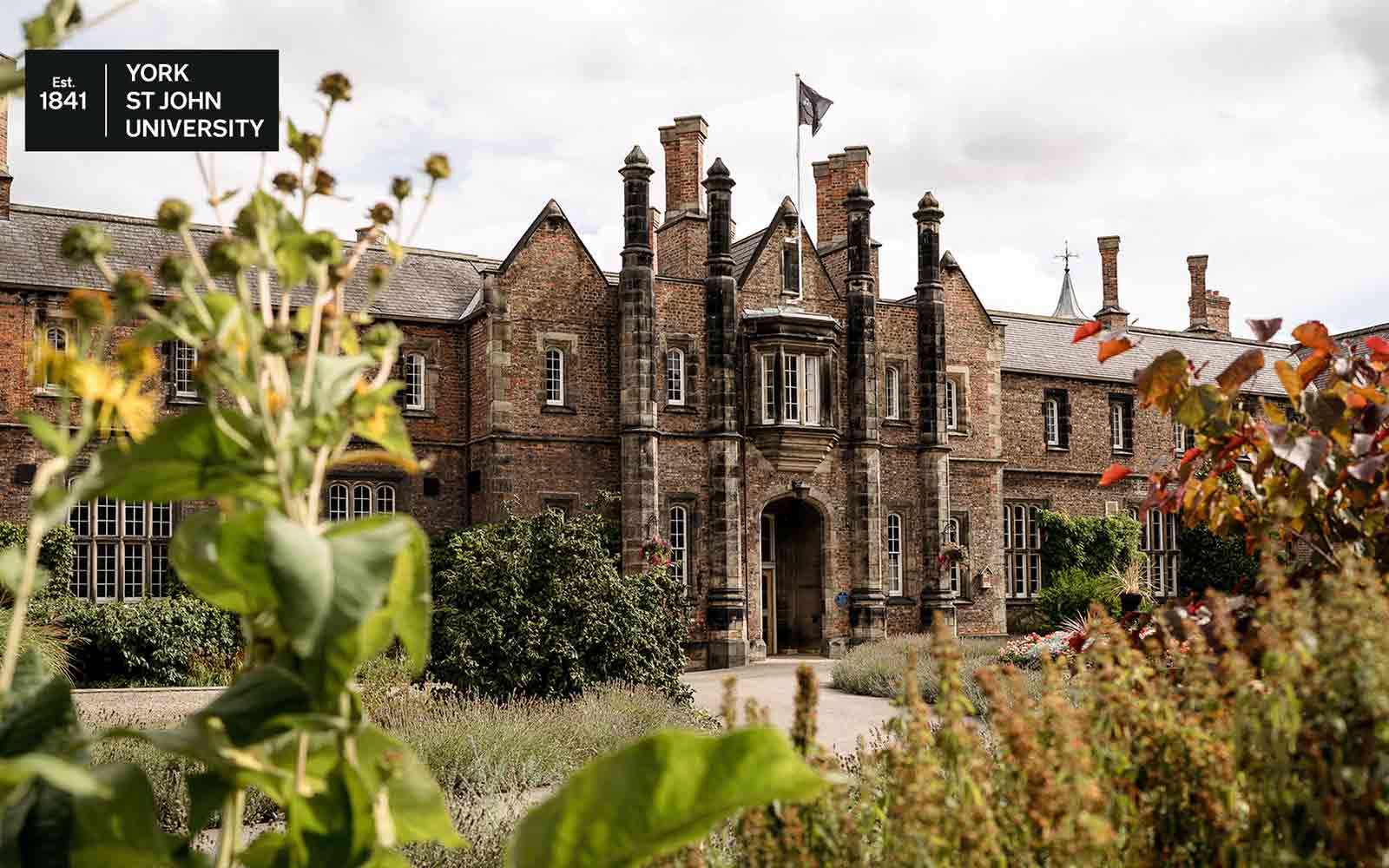 An image of Lord Mayors Walk with a YSJ logo, to use as a Teams background