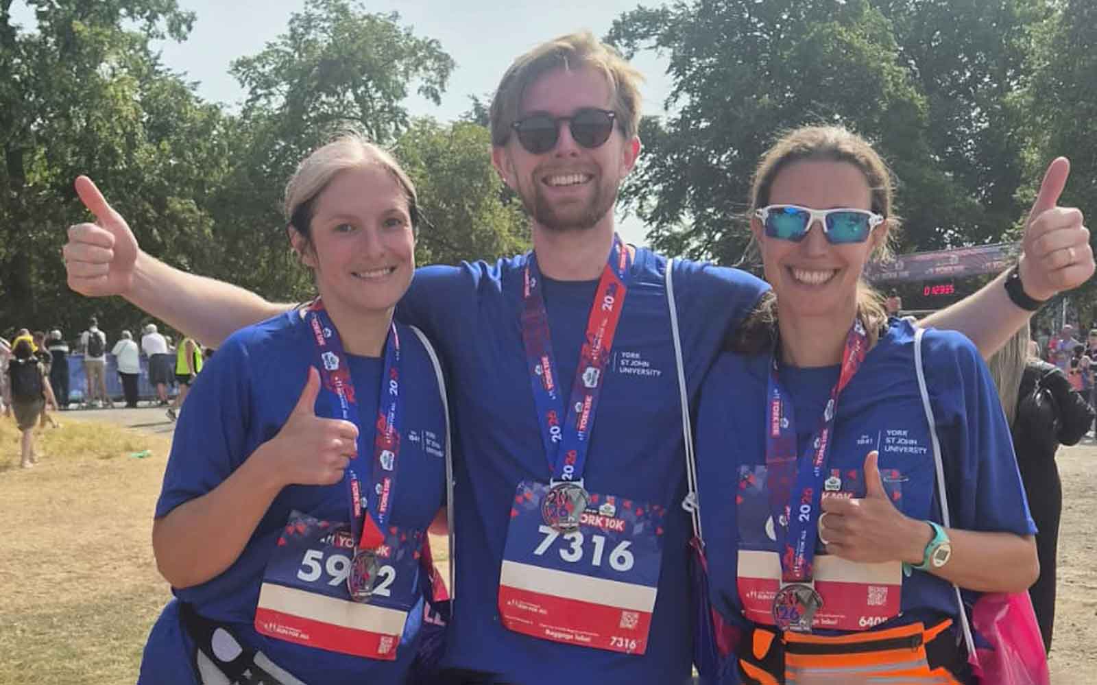 YSJ staff at the York 10k 2026