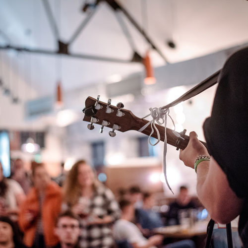 Live music event in the Students' Union