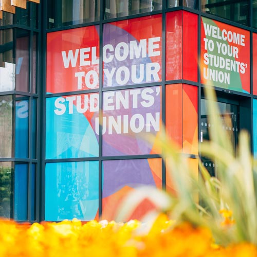 Entrance to Students' Union building