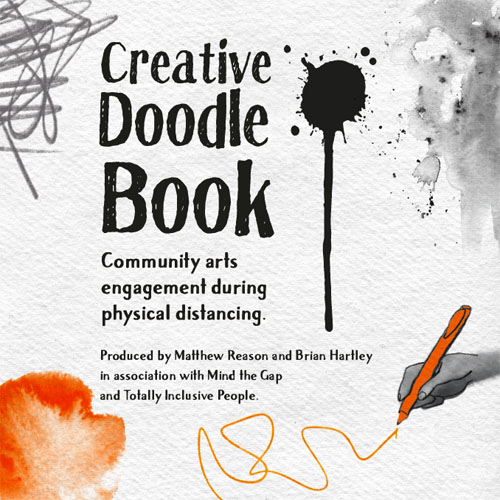 Front cover of the Creative Doodle Book