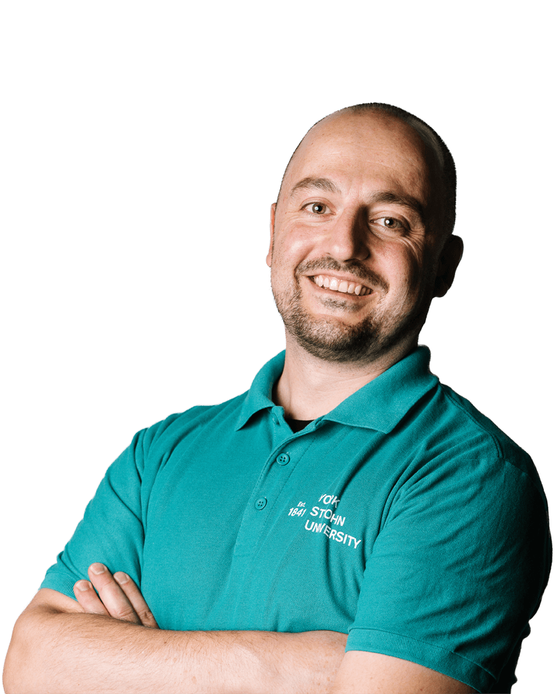 Student ambassador James Alcina