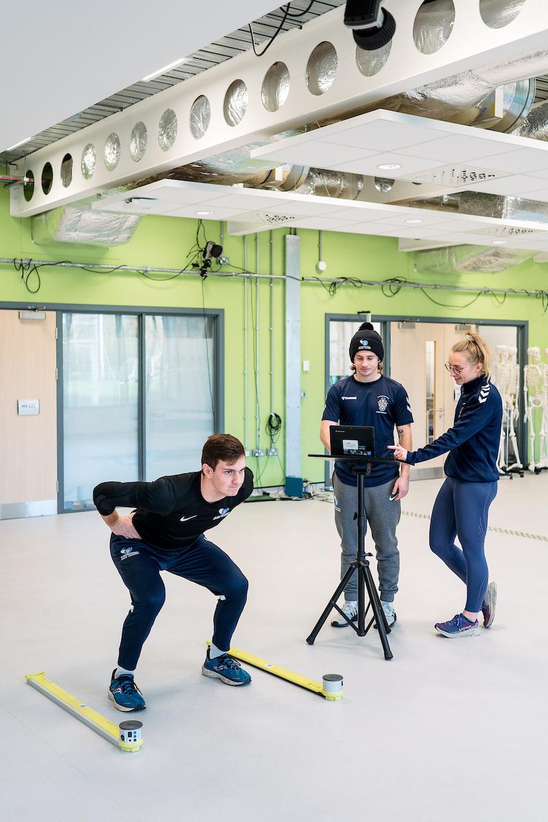 Sports jump test thing