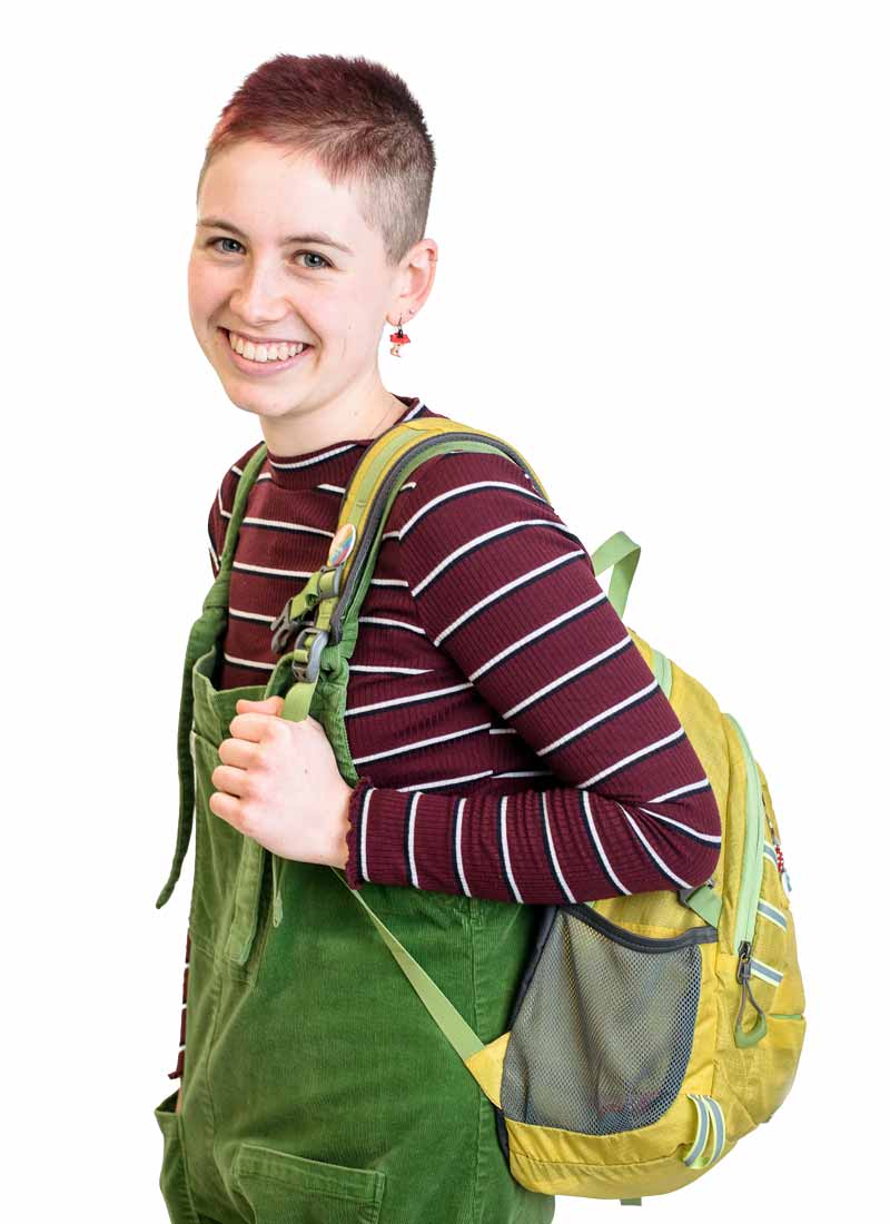Smiling student