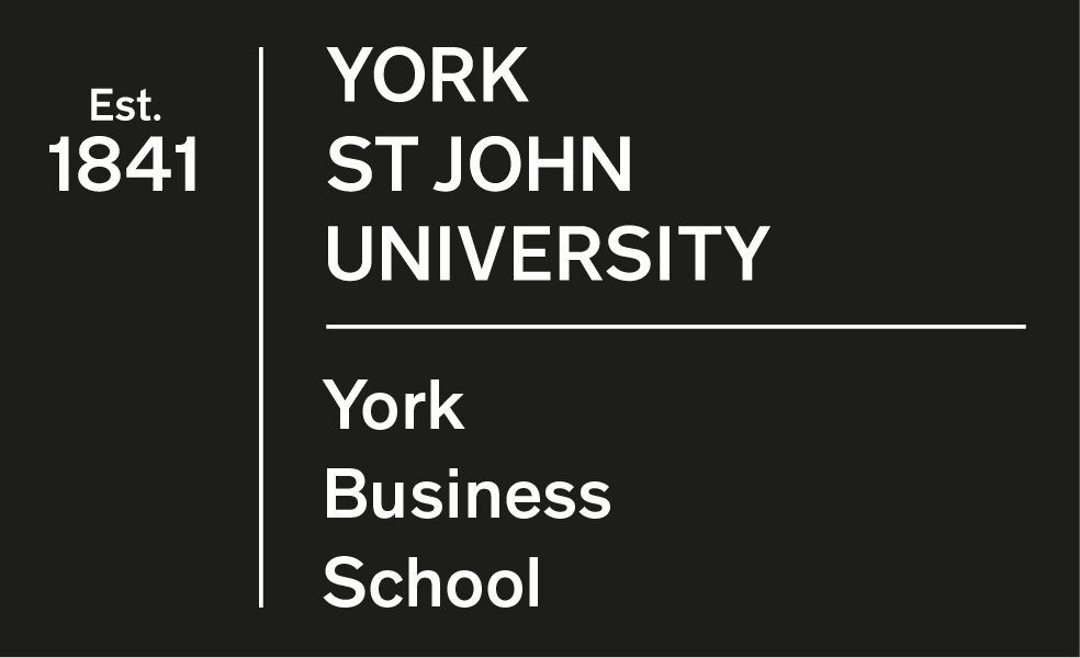 York Business School logo - vertically stacked.