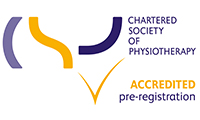 the Chartered Society of Phsyiotherapists logo
