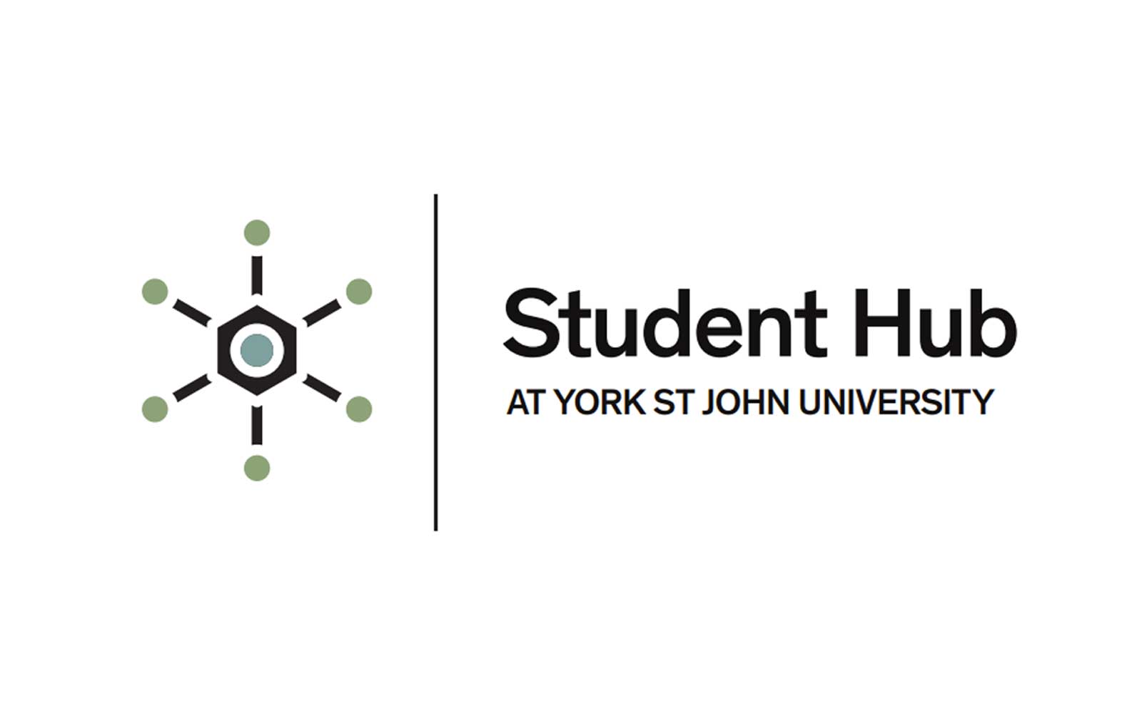 Student Hub at York St John University logo.