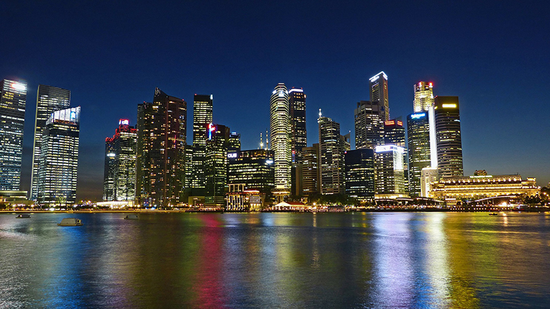 Picture of Singapore River Skyline
