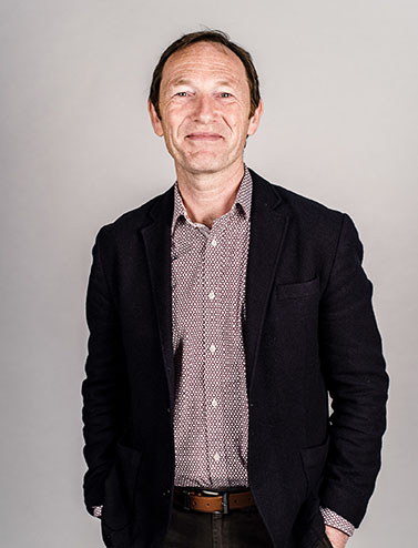 Martin smiling